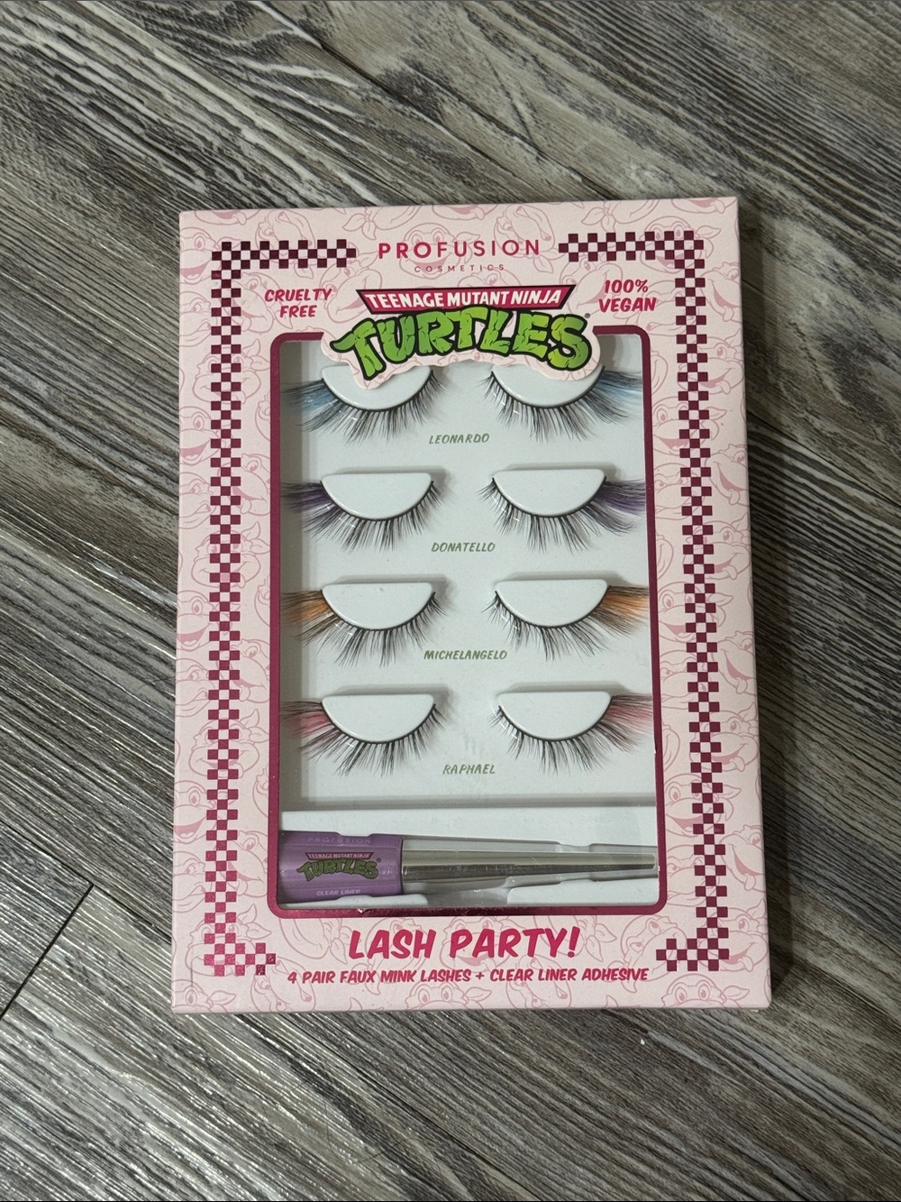 Profusion Teenage Mutant Ninja Turtles Themed False Eyelashes
